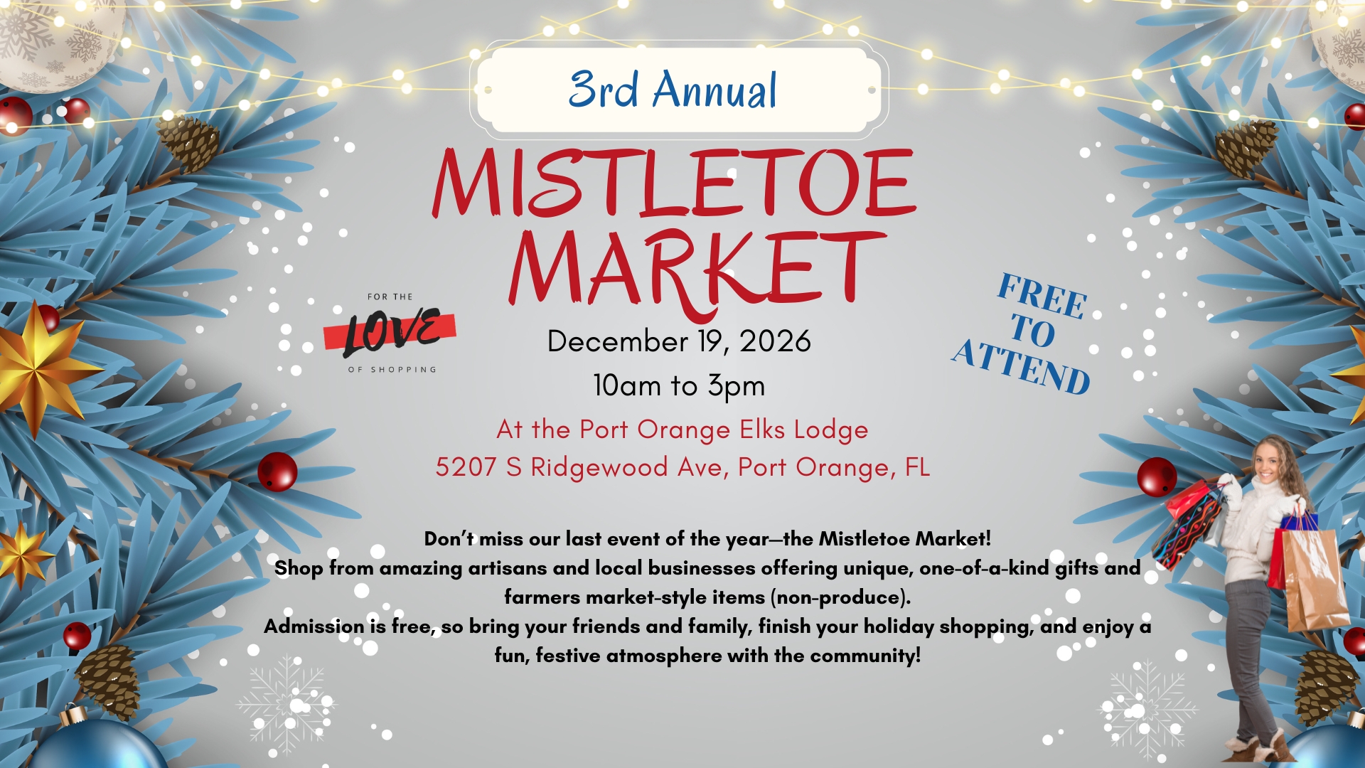 3rd Annual Mistletoe Market