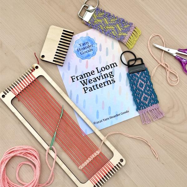 Frame Loom Keychain Workshop with Jamie Senna, September 27, from 1-4 cover picture