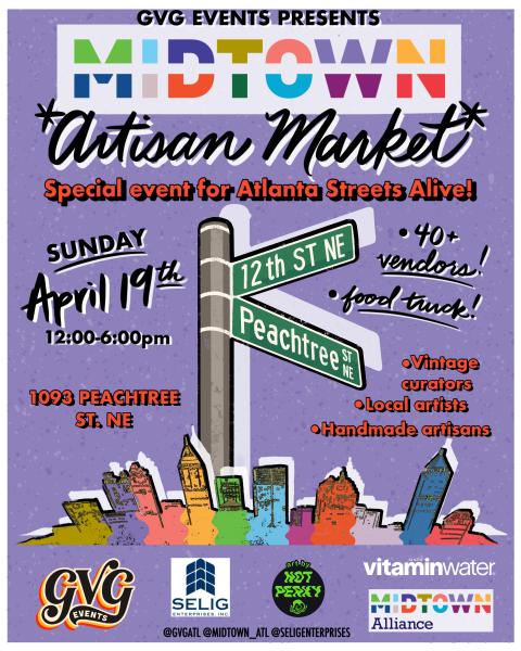 Midtown Artisan Market - April 19th, 2026