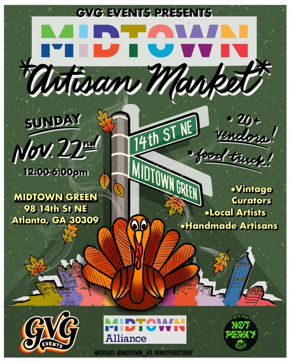 Midtown Artisan Market - November 22nd, 2026