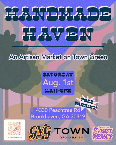 Handmade Haven at Town Brookhaven - August 8th, 2026
