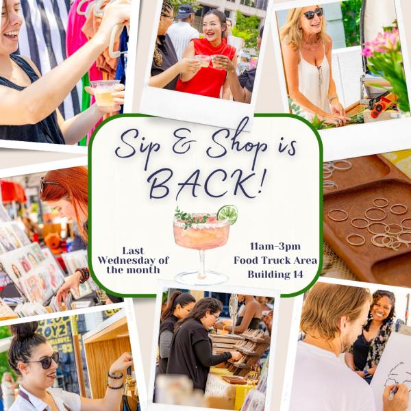 Sip & Shop at Piedmont Center - March 27th, 2024