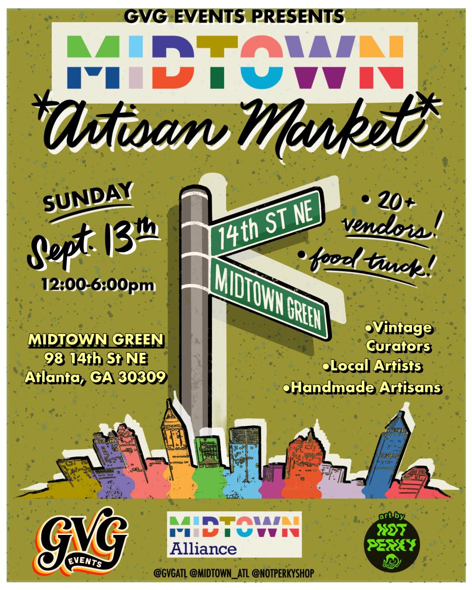 Midtown Artisan Market - September 13th, 2026
