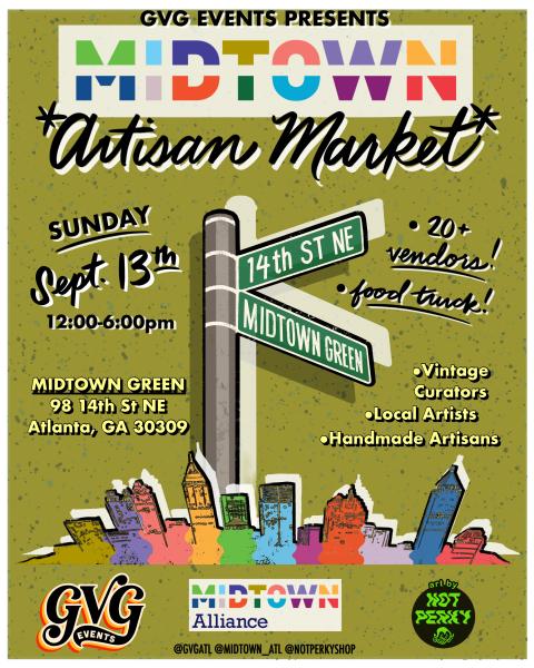 Midtown Artisan Market - September 13th, 2026