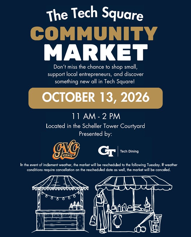 Tech Square Community Market - October 13th, 2026