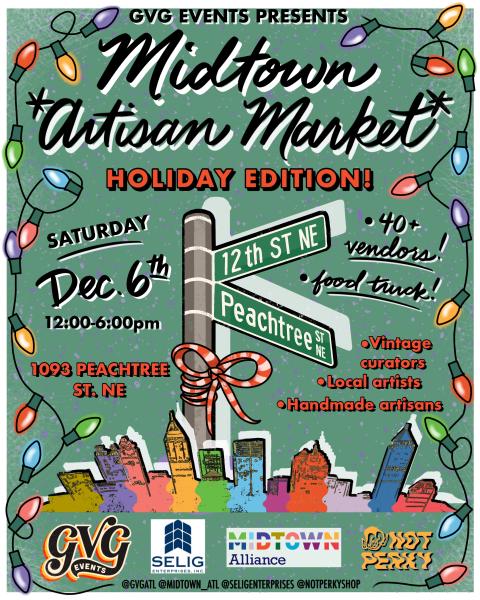 Midtown Artisan Market - December 6th, 2024