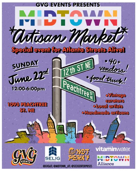 Midtown Artisan Market - June 22nd, 2025