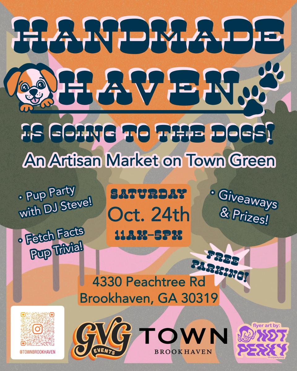 Handmade Haven at Town Brookhaven - October 24th, 2026