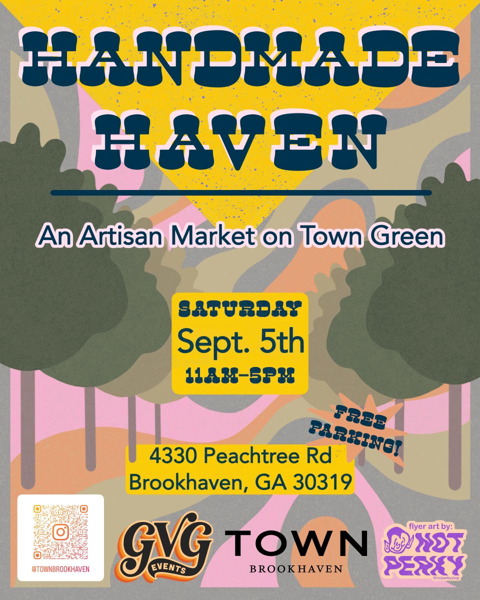 Handmade Haven at Town Brookhaven - September 5th, 2026