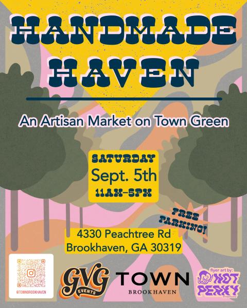 Handmade Haven at Town Brookhaven - September 5th, 2026