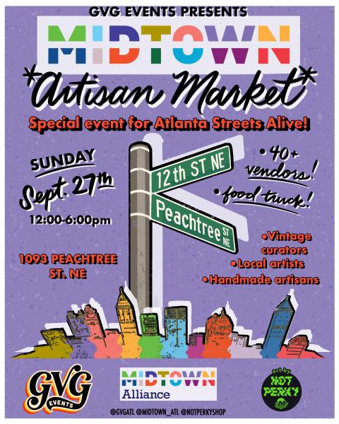 Midtown Artisan Market - September 27th, 2026