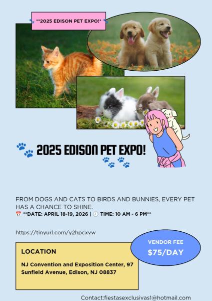 2026 Edison Pet Expo!