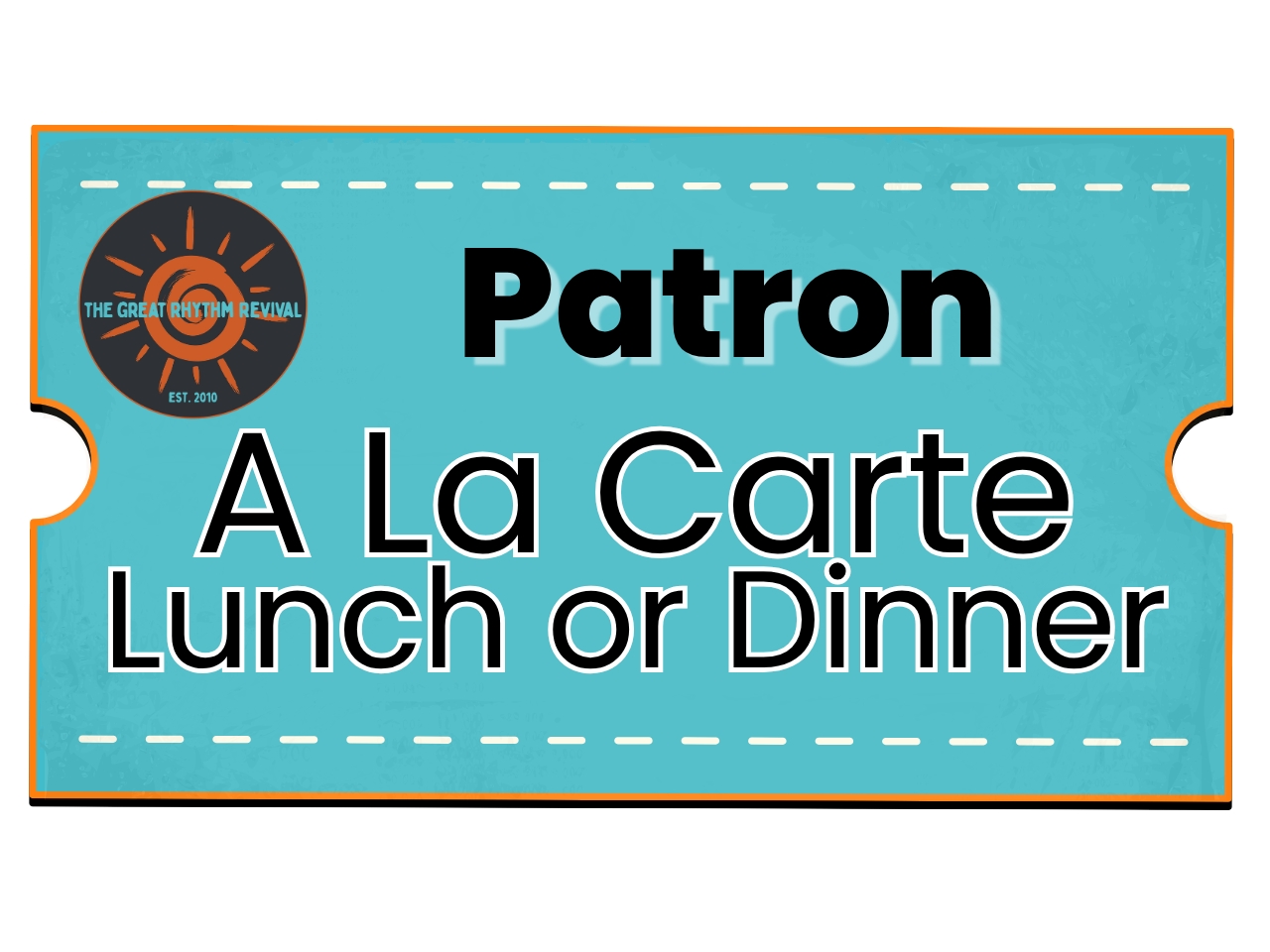 Patron A La Carte Lunch or Dinner cover picture