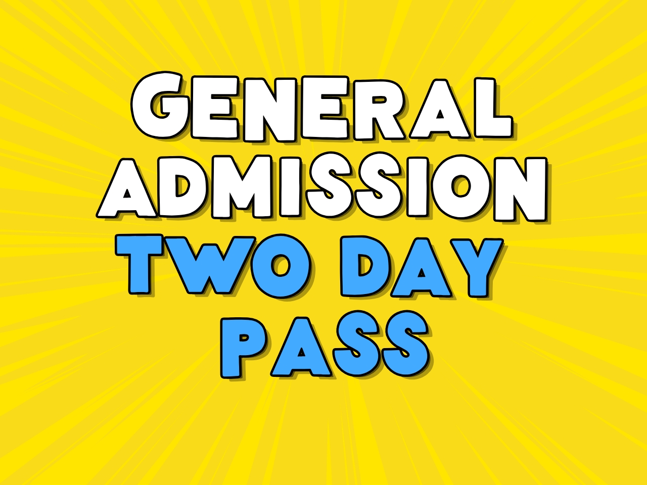 General Admission Two Day Pass cover picture