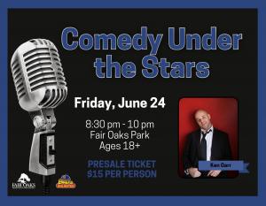 Comedy Under the Stars - June 24 cover picture