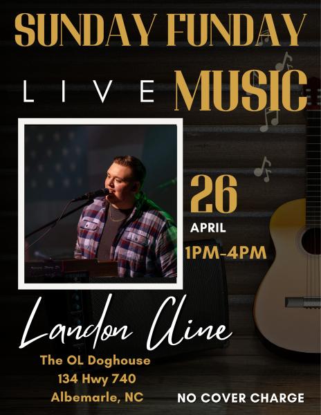Landon Cline Live/ No Cover Charge