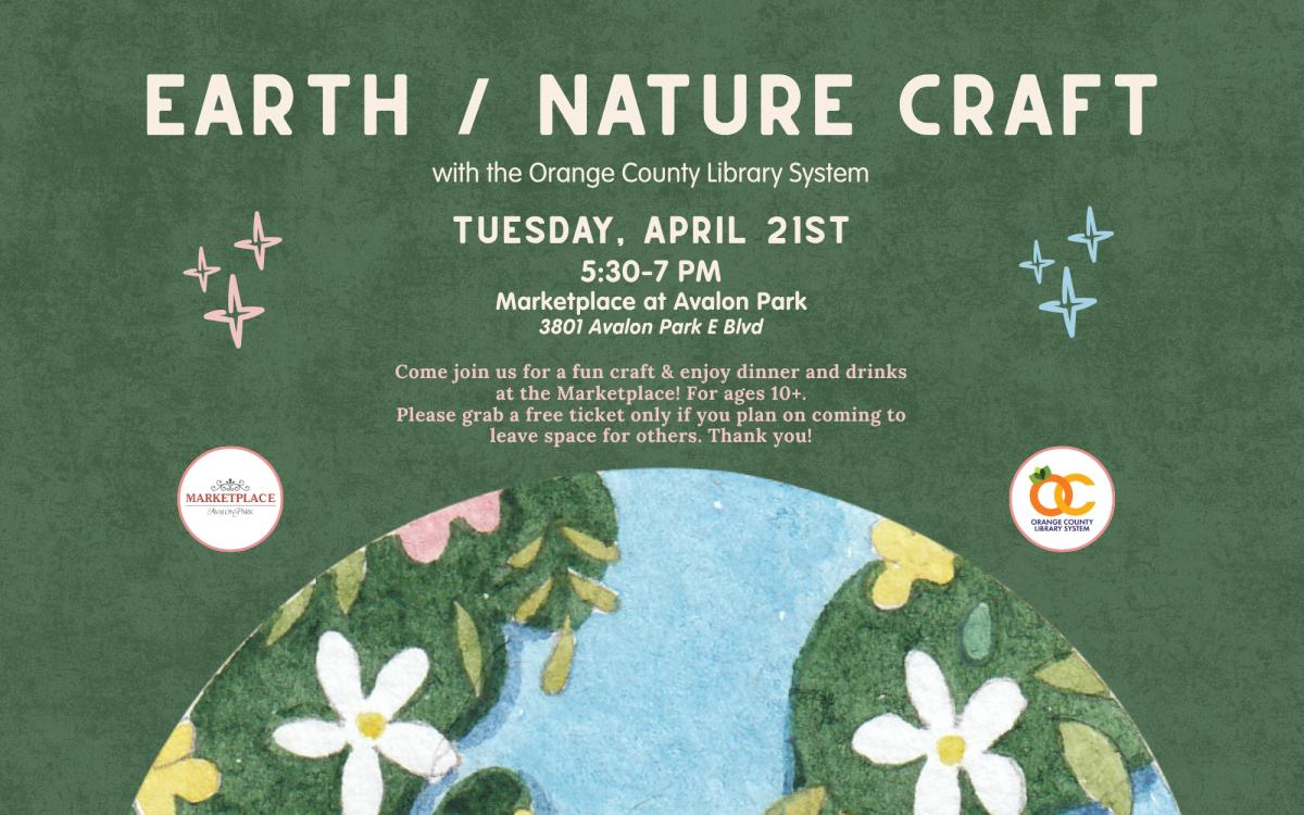 Earth/Nature Craft with OCLS cover picture