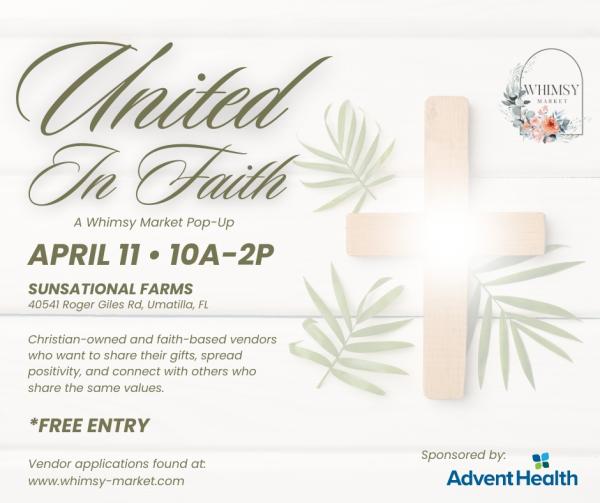 United In Faith - April