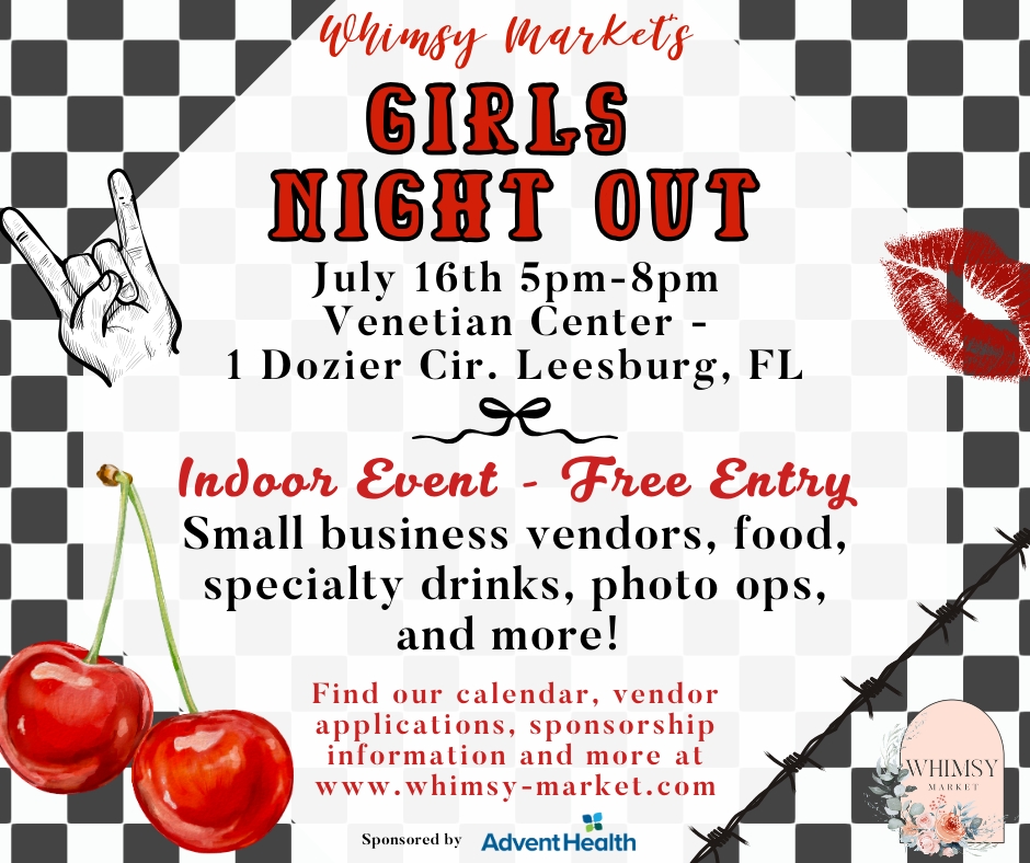 Whimsy Market - July 16th United in Faith Girl's Night Out