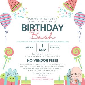 Nov 1, 2025 - Birthday Bash