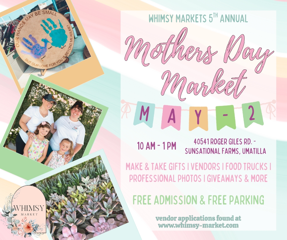 Whimsy Market - 5th Annual Mother's Day Market 2026