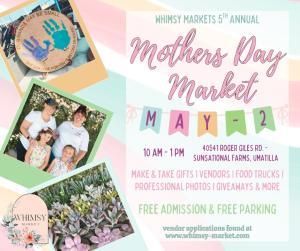 May 2, 2026 - 5th Annual Mother's Day Market