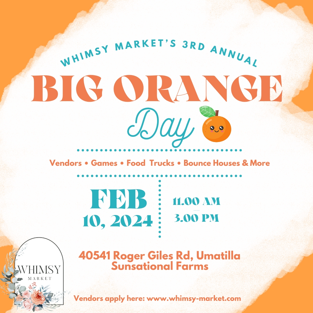 Whimsy Market - Big Orange Day 2024 cover image