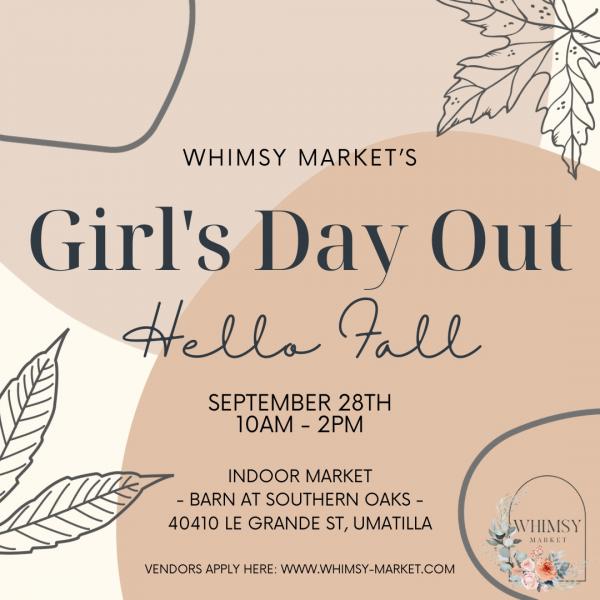 Whimsy Market - Girl's Day Out - September 2024