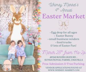 March 28, 2026 - 4th Annual Easter Market