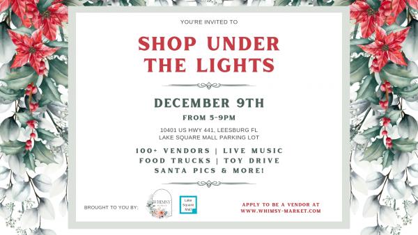 Whimsy Market - Shop Under The Lights