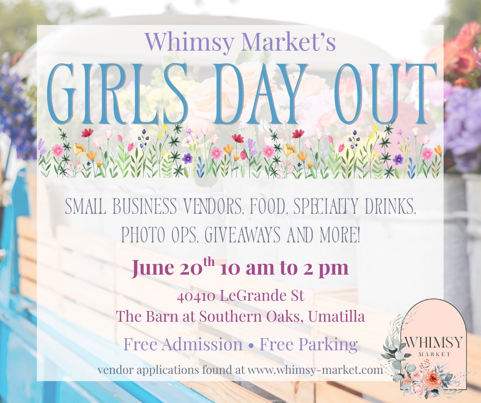 Whimsy Market - June 20th, 2026 Girl's Day Out