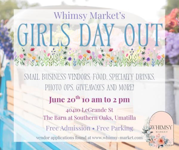 Whimsy Market - June 20th, 2026 Girl's Day Out