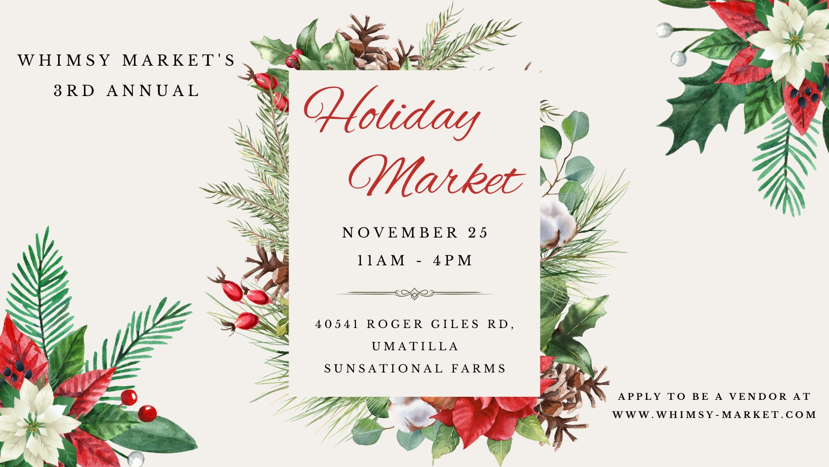 Whimsy Market - Holiday Market cover image