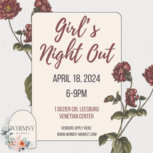Whimsy Market - Girl's Night Out - April 2024