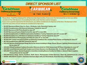 Direct Sponsorship List- Choose Your Sponsorship Activation