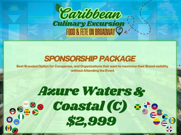 Azure Waters & Coastal (C) $2,999 Company/Org Sponsorship Package