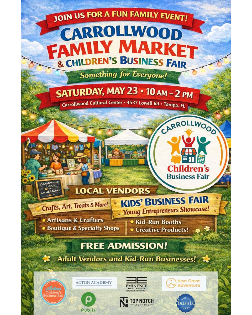 Carrollwood Family Market & Children&rsquo;s Business Fair