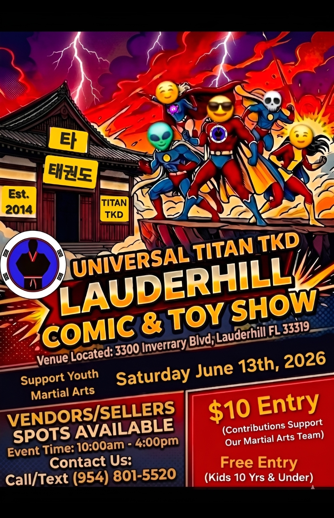 Universal Titan TKD - Lauderhill Comic & Toy Show
