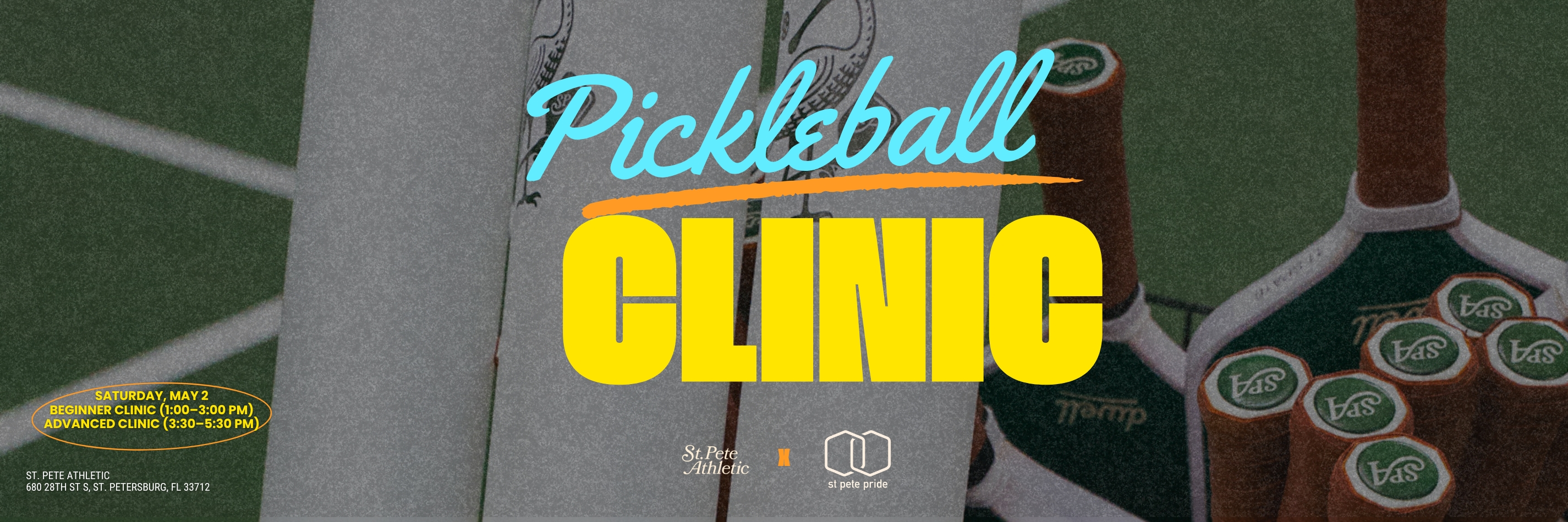 St. Pete Athletic Pickleball Skills Clinic