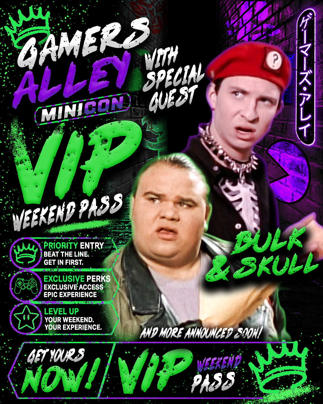 Gamers Alley MiniCon &mdash; Early Bird VIP Weekend Pass (Includes Friday Access, 7:00&ndash;10:00 PM) cover picture