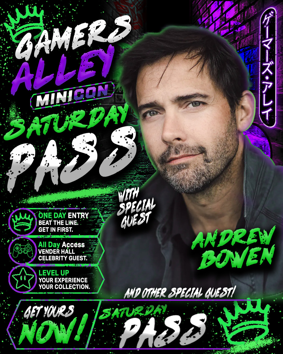 Gamers Alley MiniCon &mdash;Early Bird Saturday Pass cover picture