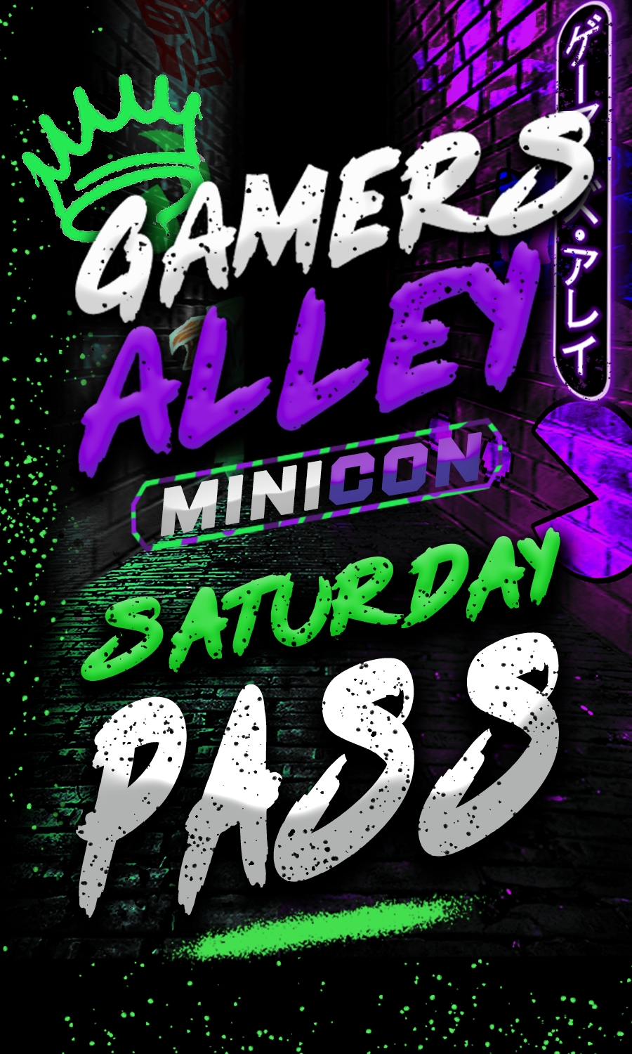 Gamers Alley MiniCon &mdash;Early Bird Saturday Pass cover picture
