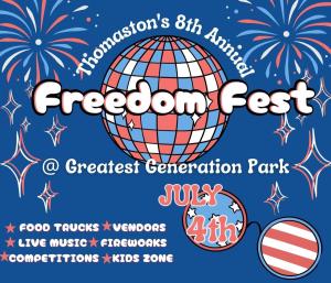 2026 Freedom Fest Vendor Application