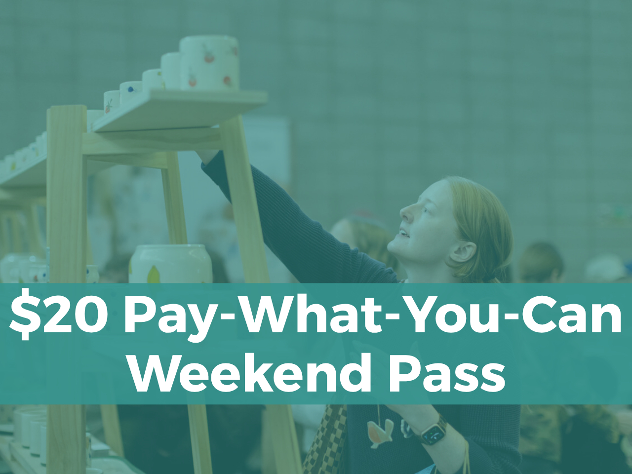 $20 Ticket (Pay-What-You-Can Weekend Pass) cover picture