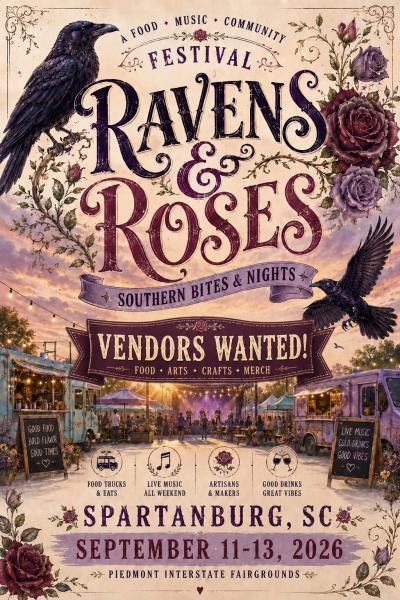 Southern Bites & Nights ; Ravens & Roses Fest