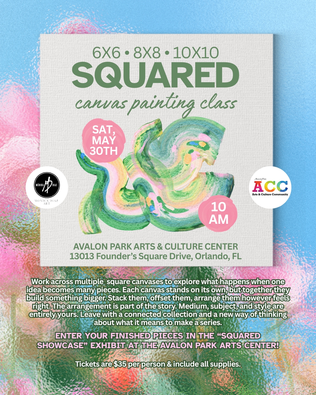Squared! Paint Workshop Tickets cover picture