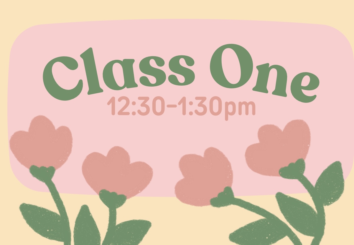 Class One | 12:30-1:30pm cover picture
