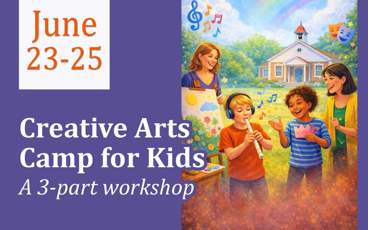 Creative Arts Camp For Kids (Ages 6-11) cover picture