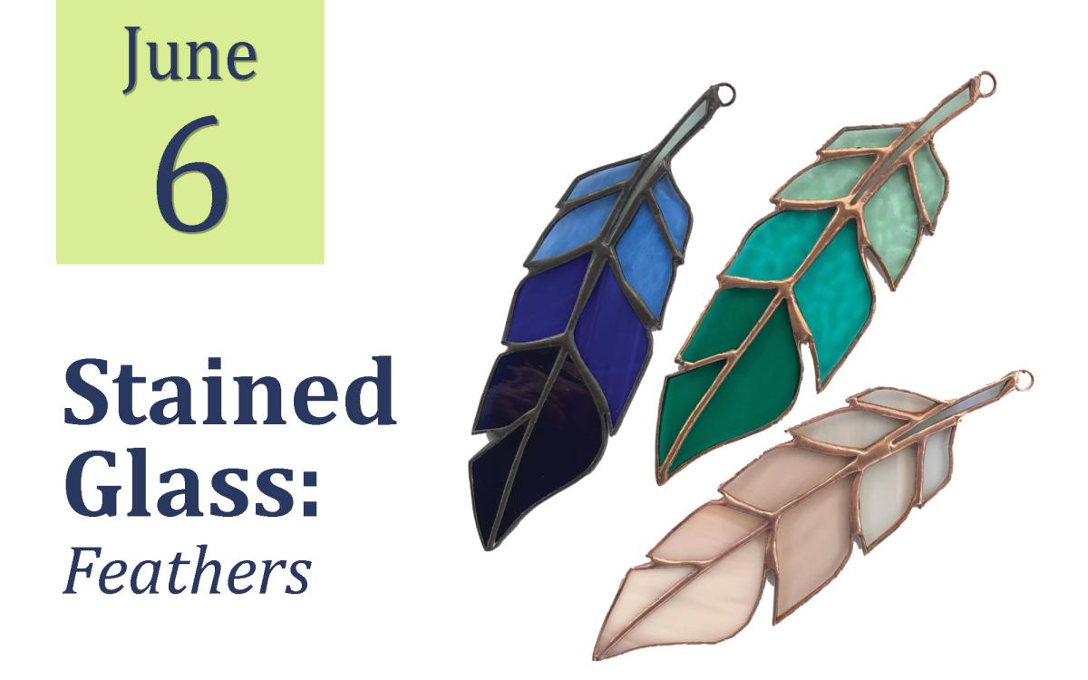 Stained Glass: Feathers cover picture