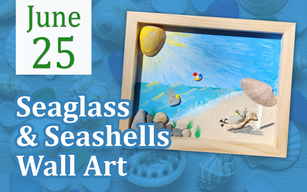 Seaglass & Seashells Wall Art cover picture